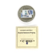 Medal "Niemieckie Banknoty – 100 DM Clara Schumann"
