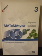 Matematyka 3 zakres podstawowy Nowa era