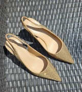 Sandały AMELIA-21603-18 Złoty BADURA