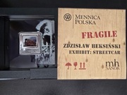 Moneta Beksiński Tramwaj Mennica Polska