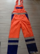 spodnie ogrodniczki robocze odblaskowe S Gard rozmiar 48 nowe