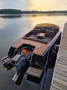 Łódź motorówka elektryczna 