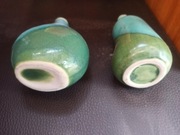 Dwa wazoniki ceramiczne