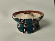 Włocławek lichtarzyk nr 146 Elżbieta Piwek-Białoborska świecznik Fajans PRL