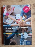 książka Krok w przedsiębiorczość szkoła średnia na 3lata