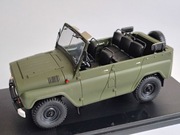UAZ 469B 2. WOJSKO POLSKIE 1:24 KONWERSJA. MODEL METALOWY