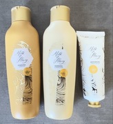 Zestaw Milk & honey Oriflame szampon, odzywka, krem do rak