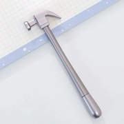 Długopis kulkowy żelowy w kształcie młotka - szary