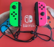 Oryginalne JoyCony + paski straps do Nintendo Switch V1/ V2 / OLED! OKAZJA!