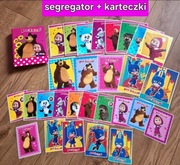Segregator i karteczki Masza i niedźwiedź 