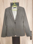80 Szara elegancka marynarka żakiet rozmiar S