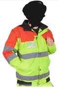 Ocieplana kurtka robocza odblaskowa L-HOLLMAN