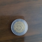 5 złotych 2018 roku