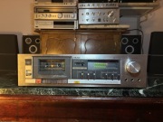 Japoński magnetofon TEAC V33 srebrny RARYTAS Vintage