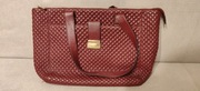 Torebka damska shopper Puccini bordowa pikowana BK29728