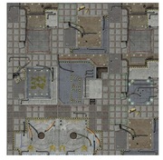 Mata do gier bitewnych jak Frontier 61x61cm sci-fi