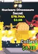 Nuclearo Dinossauro 78.7M/s Steal a brainrot