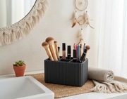 Organizer na Pędzle Makijaż 6-Komorowy Modułowy Double-Shell Matowy DUŻY