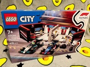 LEGO 60444 Garaż i bolidy Mercedes-AMG i Alpine F1 7+ 678 el.