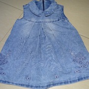 Sukienka jeansowa r.92 + druga gratis