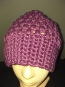 Różowa czapka Handmade