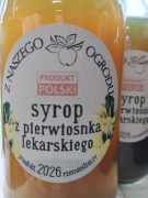 Syrop z kwiatów pierwiosnka lekarskiego
