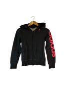 Bluza Adidas damska szara duże logo XS