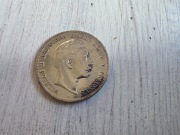 5 MAREK Wilhelm II Deutscher Kaiser Konig V Preussen FUNF MARK 1907