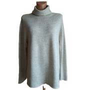 DRYKORN - FOR BEAUTIFUL PEOPLE - SWETER BEZSZWOWY - GOLF - WEŁNA - XL