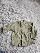 Koszula bawełniana khaki Reserved r. 74