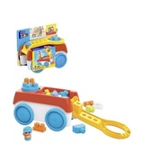 Klocki Mega Bloks Wózek z klockami Buduj i kręć HHN00