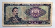 Banknot 50 Lei – Rumunia, 1966