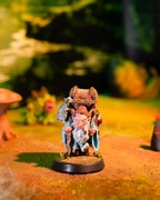 Quibble Tinkerton Gnom Kupiec Figurka 32mm 14K zgodna z DnD RPG Pathfinder