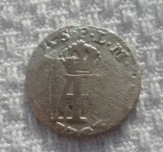 Pomorze Dominium szwedzkie Adolf Fryderyk 1/48 talara 1763 KM# 416 Srebro