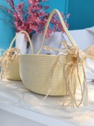 Koszyk wielkanocny ze sznurka 