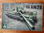 Model czołgu T-55 AM2B.