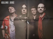 Unikatowy plakat Killing Joke 2019, 55 x 40 cm – Stan Idealny