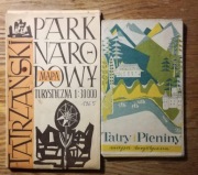Tatrzański Park Narodowy (1965) + Tatry i Pieniny (1970) MAPY