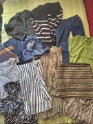 Mega paka zestaw ubrań damskich r.L nowe + używane