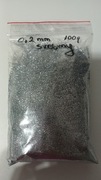 Brokat ozdobny srebrny do ozdób,farb,lakierów 0,2mm