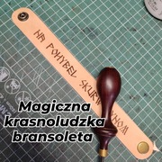 Bransoleta Magiczna Krasnoludzka Skóra