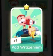 Karta Monopoly Go 1* "Pod wrażeniem "
