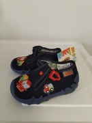 nowe BEFADO 20 wywrotka granatowe kapcie wsuwane tekstylne chłopięce 