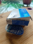 Soczewki kontaktowe miesięczne -3.75 2szt