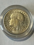 2 ZŁ Głowa Kobiety 1934 r - KAPSEL