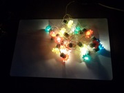 Stare lampki choinkowe z PRL-UNIKATOWE-okazja