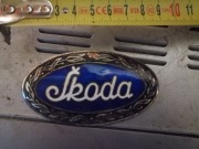 Zabytkowy emblemat Skoda Laurin-Klement 1928-1930 - orginał.!