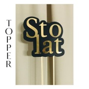 TOPPER NA TORT-OZDOBA-DEKORACJA-URODZINY