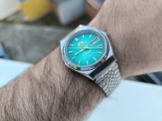rzadki kolor zegarek orient crystal limonka prl ni seiko tissot citizen 