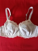 GEORGE  BAWEŁNA; MIĘKKA BARDOTKA  NA FISZBINACH; 36Dx80D SUPERCENA!